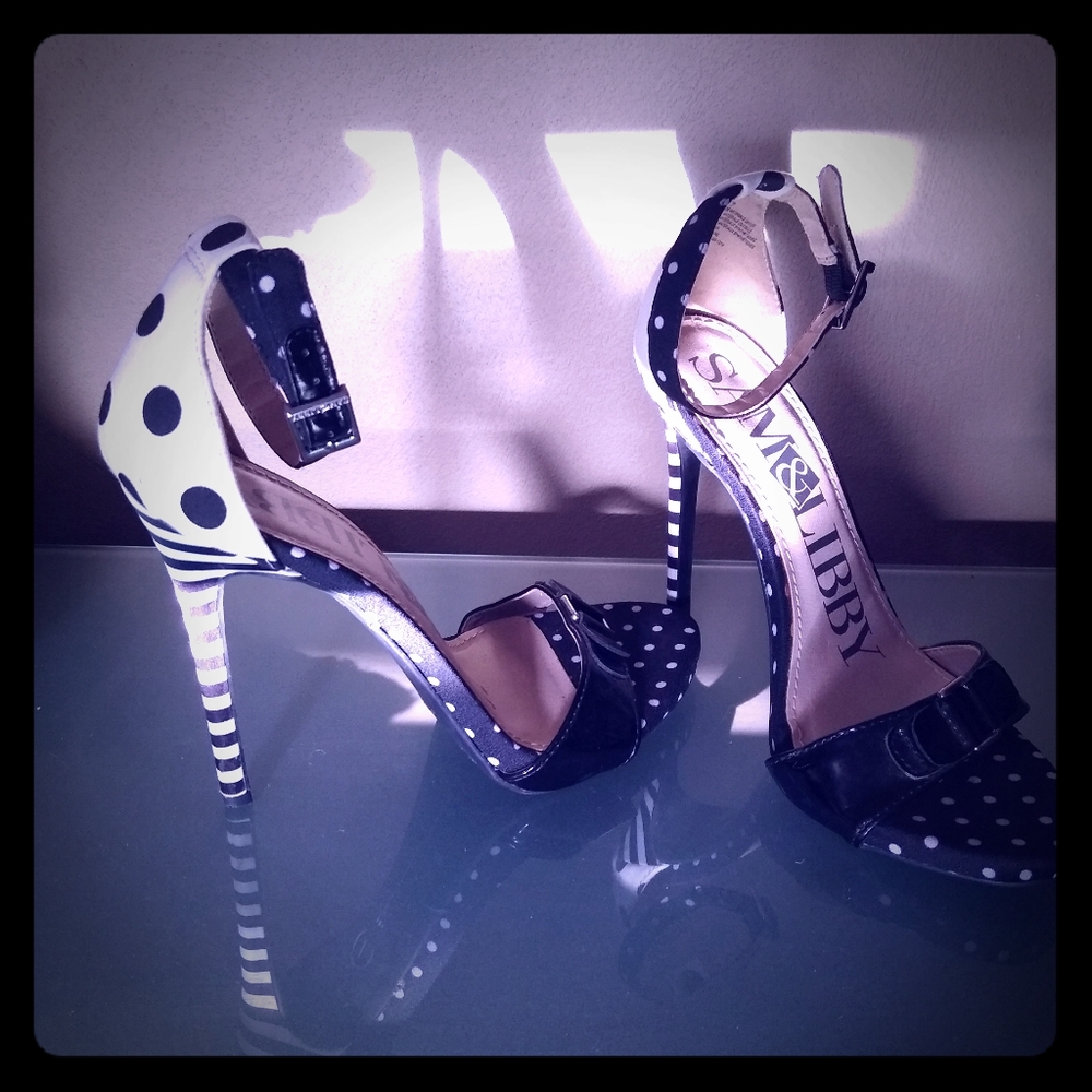Polka dot High Heel shoes